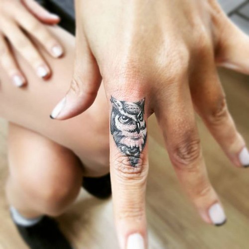 Finger Tattoos