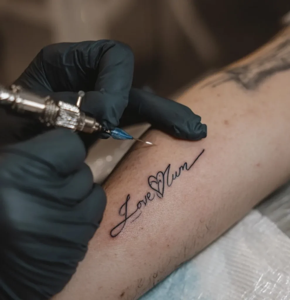 Script tattoo